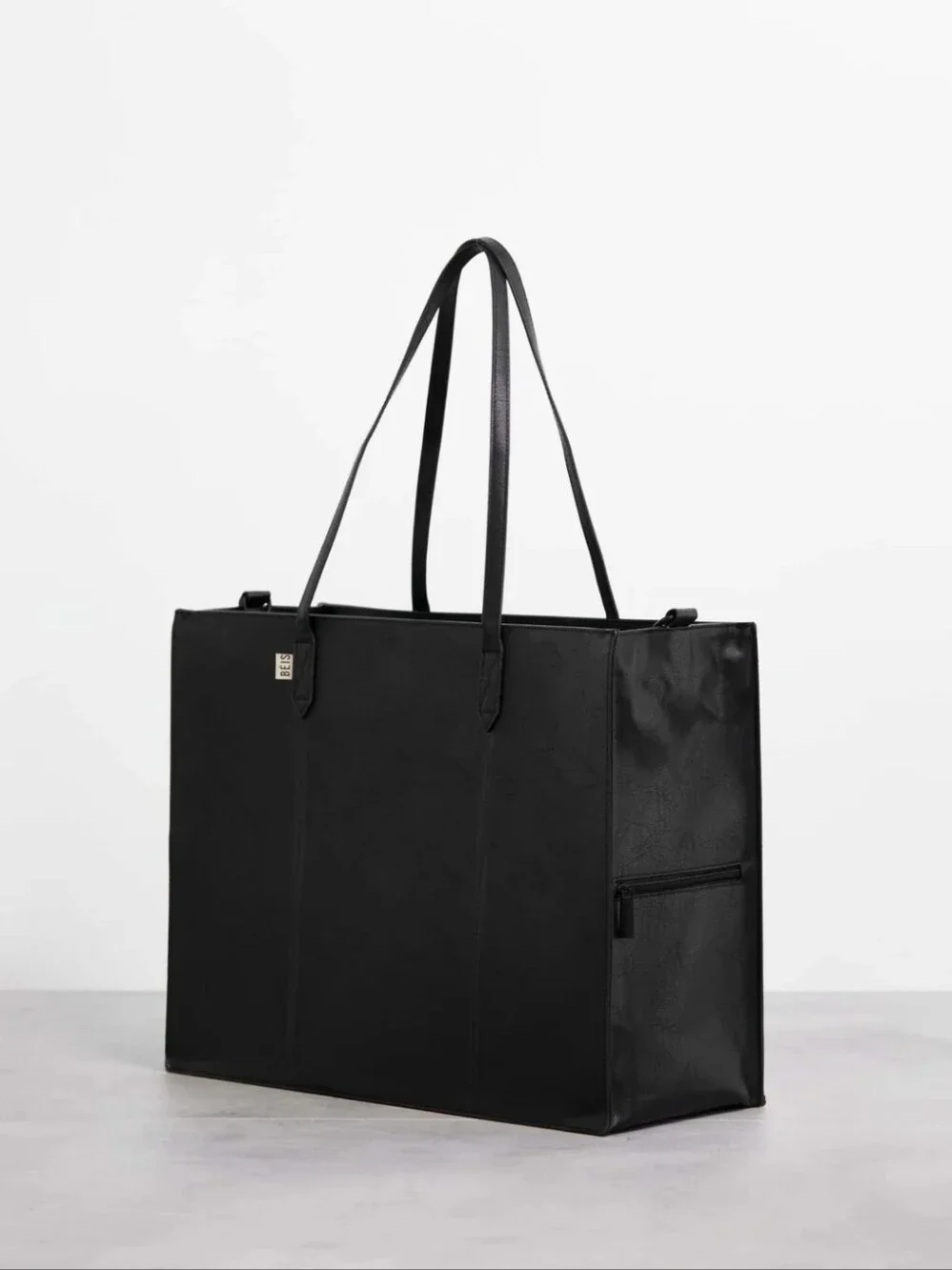 3 Pc BEIS The Work Tote Sleek Minimalist Large Crossbody Travel Work Laptop